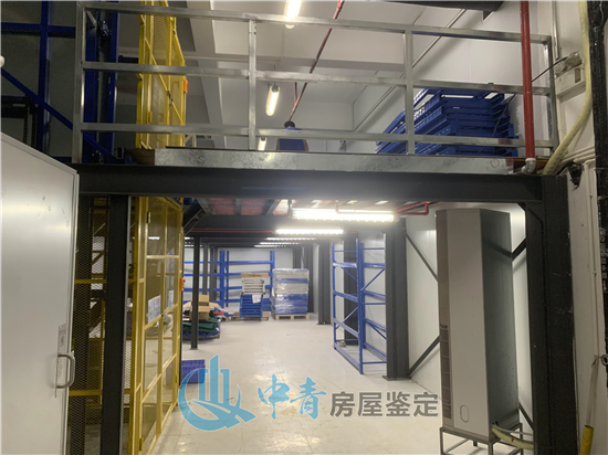 東莞東聚電子PH2 1F倉庫閣樓鋼結構承重安全鑒定